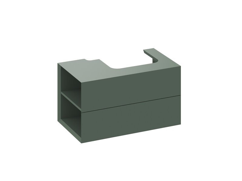 Тумба під раковину Ravak SD Lite 80 Л МДФ Grey Green X000001876