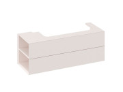 Тумба под раковину подвесная Ravak SD Lite 120 Л МДФ Alabaster Pink X000001884