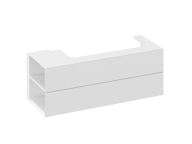 Тумба під раковину підвісна Ravak SD Lite 120 Л МДФ білий X000001879