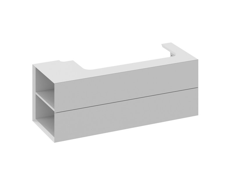 Тумба під раковину підвісна Ravak SD Lite 120 Л МДФ димчасто-сірий X000001883