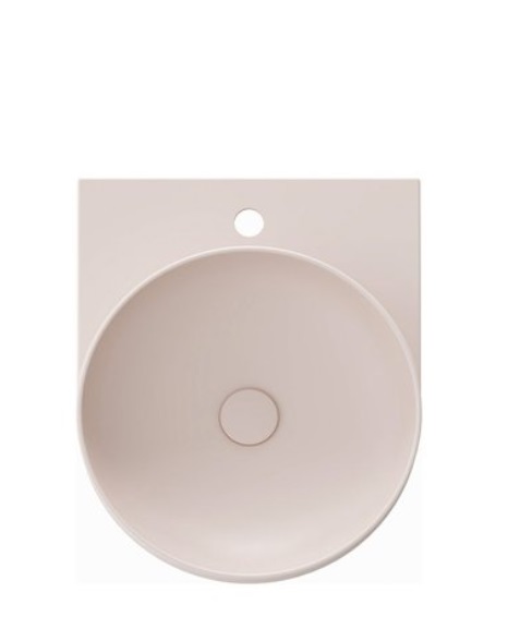 Раковина для ванної кімнати Ravak Yard 400 40,5х50 см кераміка Alabaster Pink XJX0G240000