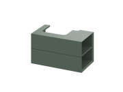 Тумба під раковину підвісна Ravak SD Lite 80 П МДФ Grey Green X000001888