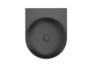 Раковина для ванной Ravak Yard 400 40,5х50 см керамика черный матовый XJX0D040000