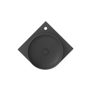 Раковина для ванной Ravak Yard 450 C 45х45 см угловая керамика антрацит XJX03245000