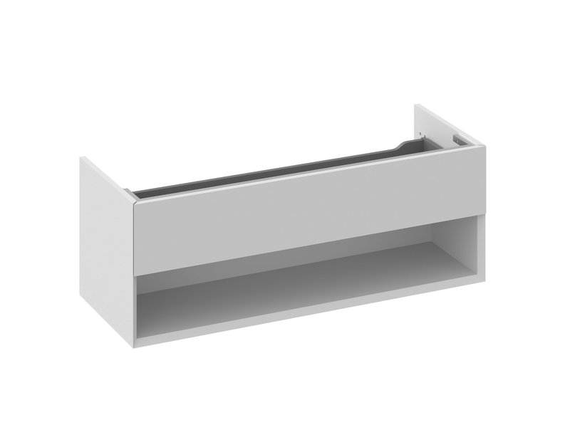 Тумба під раковину підвісна Ravak SD Lite 120 МДФ димчасто-сірий X000001871