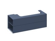 Тумба под раковину подвесная Ravak SD Lite 120 Л МДФ Deepsea Blue X000001881