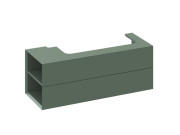 Тумба под раковину подвесная Ravak SD Lite 120 Л МДФ Grey Green X000001882