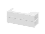 Тумба под раковину подвесная Ravak SD Lite 120 П МДФ белый X000001891