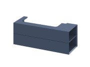 Тумба под раковину подвесная Ravak SD Lite 120 П МДФ Deepsea Blue X000001893