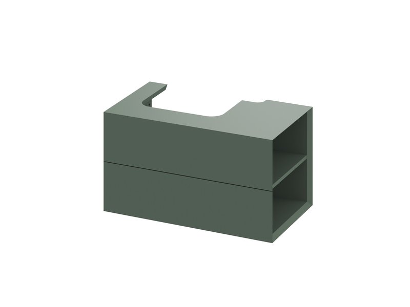 Тумба під раковину підвісна Ravak SD Lite 80 П МДФ Grey Green X000001888