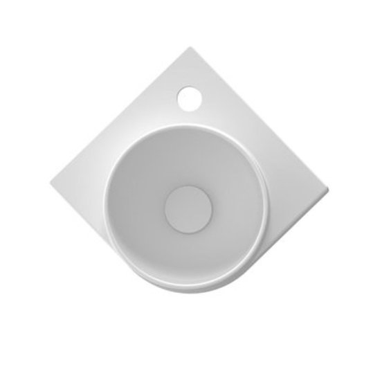 Раковина для ванной Ravak Yard 280 C 28х28 см угловая керамика белый матовый XJX0E228001