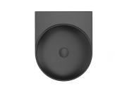 Раковина для ванної кімнати Ravak Yard 400 40,5х50 см кераміка чорний матовий XJX0D040000