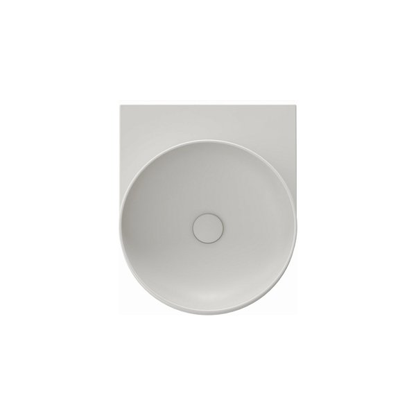 Раковина для ванной Ravak Yard 400 40,5х50 см керамика дымчато-серый XJX0O040000