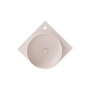 Раковина для ванної кімнати Ravak Yard 450 C 45х45 см кутова кераміка Alabaster Pink XJX0G245000