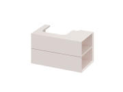 Тумба под раковину подвесная Ravak SD Lite 80 П МДФ Alabaster Pink X000001890