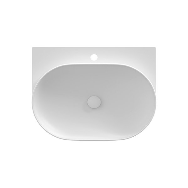 Раковина для ванної кімнати Ravak Yard 600 60,5х50 см кераміка білий матовий XJX0E260001
