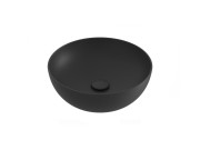Раковина для ванной Ravak Uni 40 B Slim ⌀40 см керамика черный матовый XJX0D140000