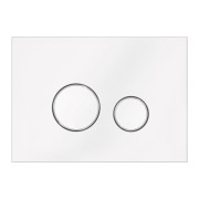 Кнопка смыва для унитаза Ravak Circle пластик белый GPX2240112