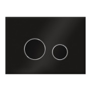 Кнопка смыва для унитаза Ravak Circle пластик черный GPX2240111
