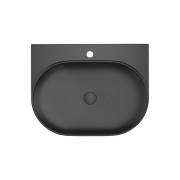 Раковина для ванної Ravak Yard 600 60,5х50 см кераміка чорний матовий XJX0D260002
