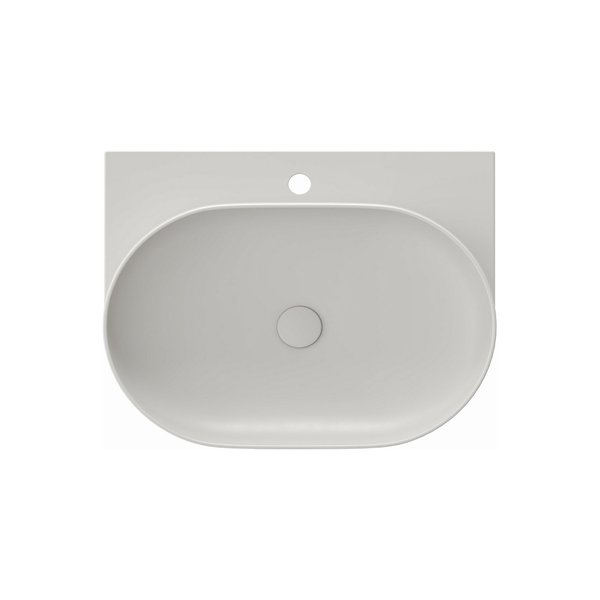 Раковина для ванной Ravak Yard 600 60,5х50 см керамика дымчато-серый XJX0O260000