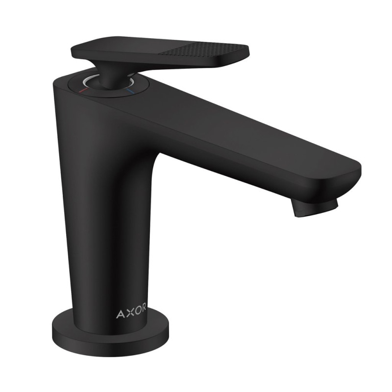 Смеситель для раковины Hansgrohe Axor Citterio C однорычажный матовый черный 49021670