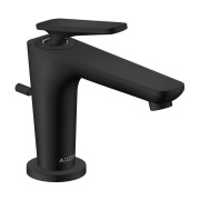 Змішувач для раковини Hansgrohe Axor Citterio C з донним клапаном матовий чорний 49010670