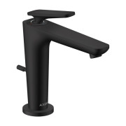 Смеситель для раковины Hansgrohe Axor Citterio C с донным клапаном матовый черный 49030670
