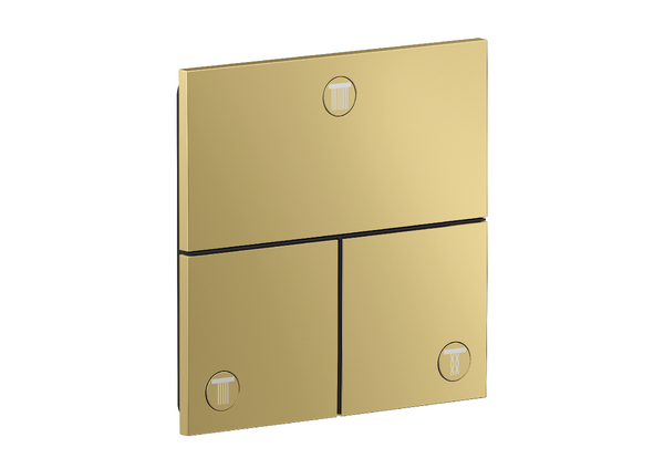 Перемикач душу Hansgrohe Axor ShowerSelect ID 3 споживача поліроване золото 36780990