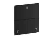 Переключатель для душа Hansgrohe Axor ShowerSelect ID 3 потребителя матовый черный 36780670