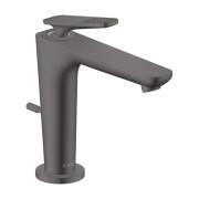 Смеситель для раковины Hansgrohe Axor Citterio C с донным клапаном матовый черный хром 49031340
