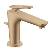 Смеситель для раковины Hansgrohe Axor Citterio C с донным клапаном матовая бронза 49011140