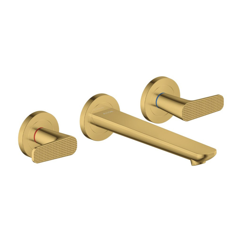 Смеситель для раковины Hansgrohe Axor Citterio C настенный полированное золото 49071990