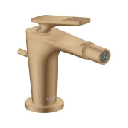 Змішувач для біде Hansgrohe Axor Citterio C з донним клапаном матова бронза 49211140