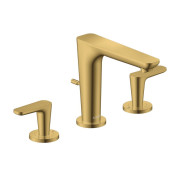 Смеситель для раковины Hansgrohe Axor Citterio C с донным клапаном полированное золото 49061990