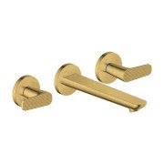 Смеситель для раковины Hansgrohe Axor Citterio C настенный полированное золото 49071990