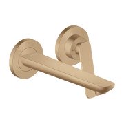 Смеситель для раковины Hansgrohe Axor Citterio C настенный матовая бронза 49110140