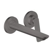 Смеситель для раковины Hansgrohe Axor Citterio C настенный матовый черный хром 49110340