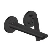 Смеситель для раковины Hansgrohe Axor Citterio C настенный матовый черный 49111670