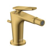 Смеситель для биде Hansgrohe Axor Citterio C с донным клапаном полированное золото 49211990