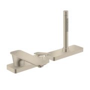 Смеситель на борт ванны Hansgrohe Axor Citterio C на 3 отверстия матовый никель 49430820