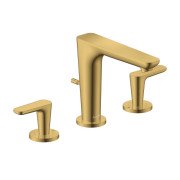 Смеситель для раковины Hansgrohe Axor Citterio C с донным клапаном полированное золото 49060990