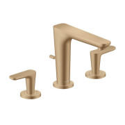 Смеситель для раковины Hansgrohe Axor Citterio C с донным клапаном матовая бронза 49061140