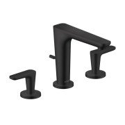 Змішувач для раковини Hansgrohe Axor Citterio C з донним клапаном матовий чорний 49061670