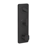 Термостат для душа Hansgrohe Axor Citterio C 2 потребителя матовый черный 49700670