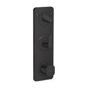 Термостат для душа Hansgrohe Axor Citterio C 2 потребителя матовый черный 49700670