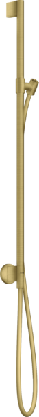 Душевая штанга Hansgrohe Axor One 98,5 см со шлангом 1,6 м матовая латунь 48792950
