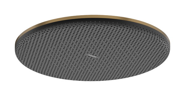 Лейка для верхнего душа Hansgrohe Raindance Alive S 300 1 режим EcoSmart+ матовая бронза 24523140