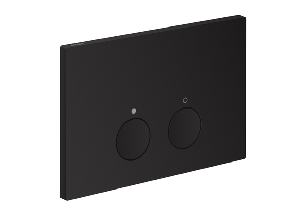 Кнопка смыва Hansgrohe Axor для Geberit Sigma двойной смыв металл матовый черный 42530670