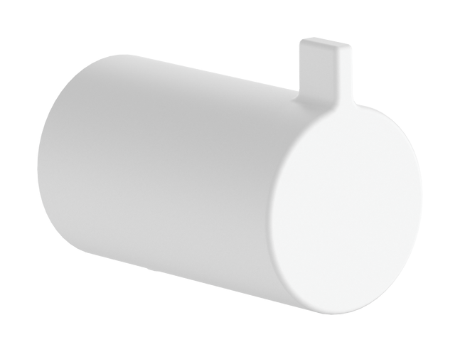 Крючок для ванной Hansgrohe AddStoris S одинарный металл матовый белый 41762700